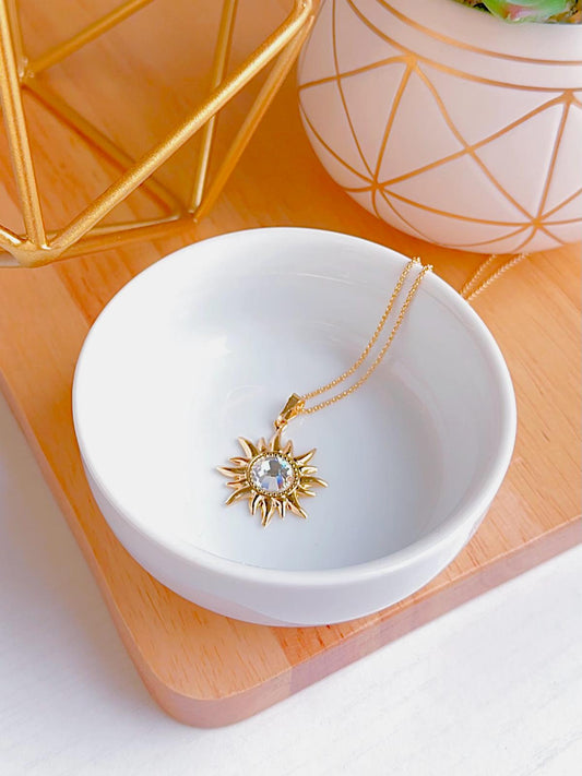 Sun necklace